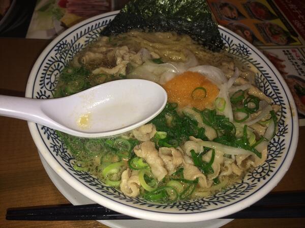 kaztak14's tweet photo. 丸源！ http://t.co/TvTcqAYN8c