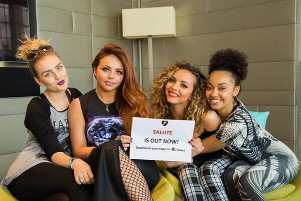 LittleMix's tweet photo. Ladies &amp; Gentlemen, Mixers &amp; fans around the world #SaluteIsOutNow! Mixers HQ xhttp://smarturl.it/SaluteSingleBundle http://t.co/bOXqcdaxE8