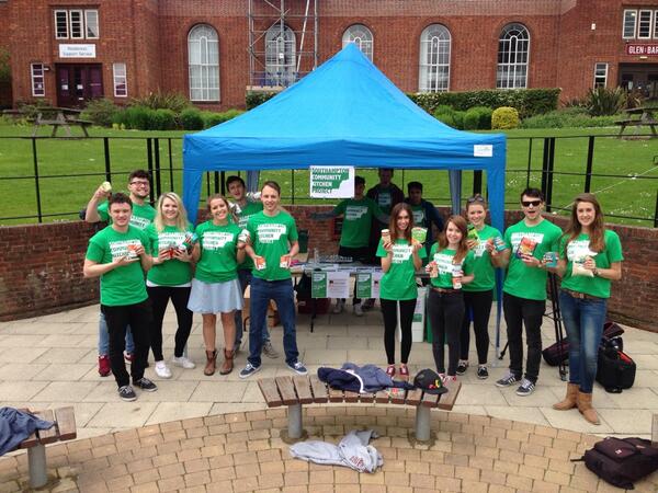 SotonComKitchen's tweet image. Collection at Glen Eyre is go-go! #SCKP