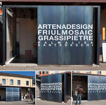 Tortona_Design's tweet photo. The Black Cube (Artenadesign,FriulMosaic,GrassiPietre ePalmalisaZantedeschi) by Studio Peressa #design #TAD http://t.co/1XesnY7rUu