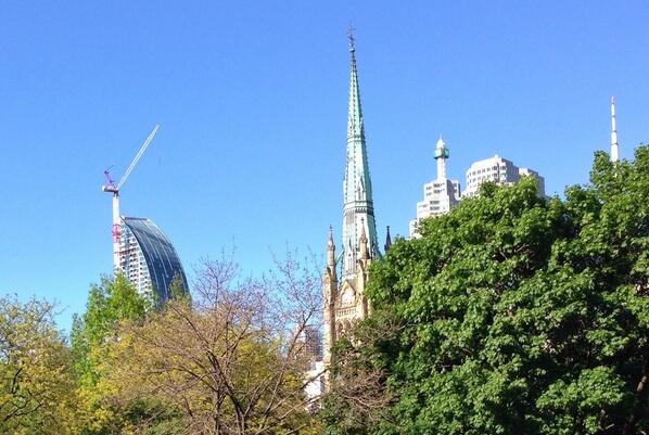 udotoronto's tweet photo. @SkyJacked793 good morning. It's a gorgeous day. http://t.co/bbO29jXMlf