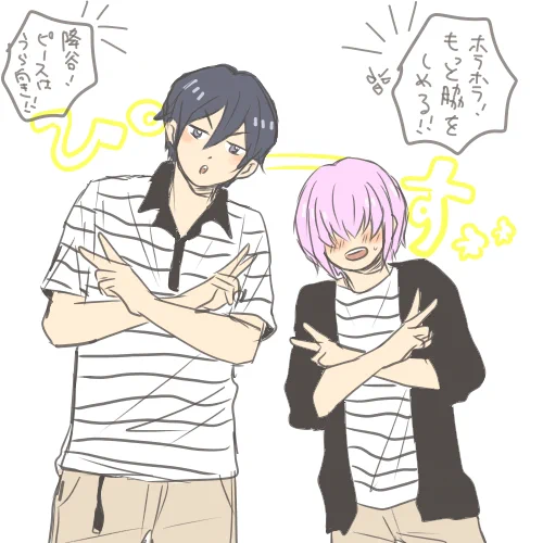 降春ちゃんもえーじゅんピース 