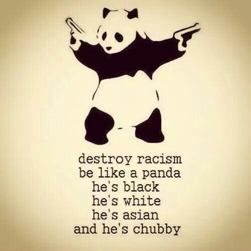 AlbertTrivinho's tweet photo. Be like a Panda motherfuckers!! http://t.co/kOaiVhpfCq