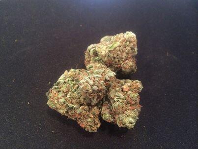 Our Featured Strain right now is San Fernando Valley OG. It's a 90% Indica dominant strain. $9/gram or $180/ounce.