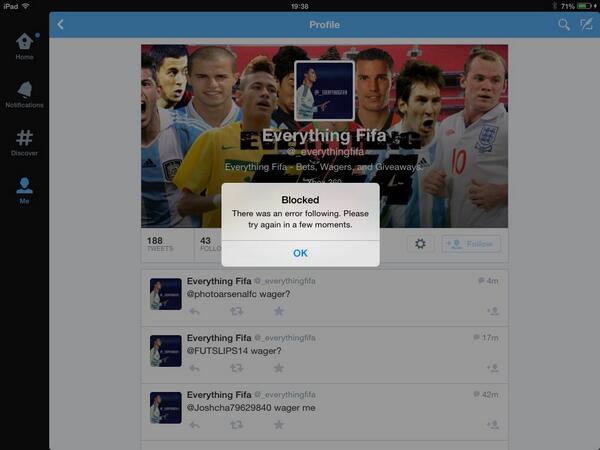 fifa14pro97's tweet photo. @_everythingfifa block this person. Smashed him on fifa and he quit and blocked me. Over 10 k.  Baby http://t.co/mPlXoLwXlE
