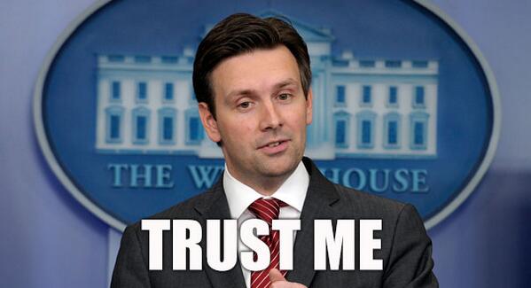 Josh Earnest spins why Obama pays women less than men