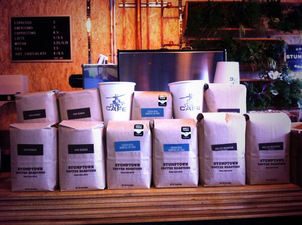 HammiTime's tweet photo. Fresh @stumptowncoffee in the house! Come get your fix @BicycleCafeCanm http://t.co/HcS1GgcYel