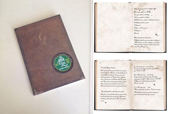 VikingBooks's tweet photo. RT by 5PM EST to enter for a chance to win Diana's commonplace book from the ALL SOULS TRILOGY by @DebHarkness  #TBoL http://t.co/93yAhgmlRc