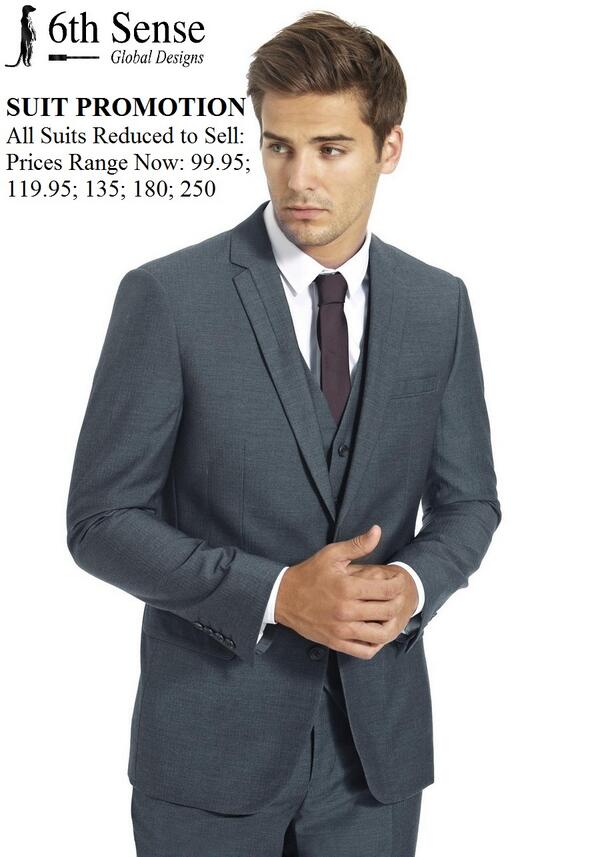 6thSenseGD's tweet image. SUIT PROMOTION at 6th Sense Global Designs. Wedding Packages, Occasions, Work, Dinner or Party Wear. From 99.95