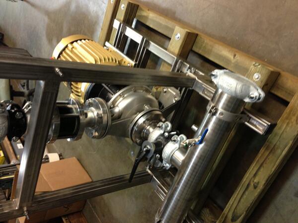 DeltaPCarver's tweet photo. DeltpCarver manufactures #customdesign units like the Simpex Booster pictured here in production. http://t.co/0XXtTrYljX