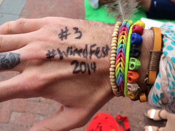 #3 in line for #WiredFest2014