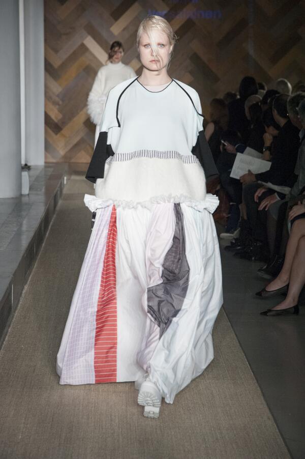 i_D's tweet photo. "It's fascinating to see how drawings become alive as a garment," @RCAevents' @JanniAnnina. http://t.co/WRyB6wS39G http://t.co/kkA65pgEHj