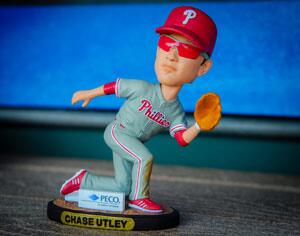 Phillies's tweet photo. On 6/10 vs. Padres all fans get a PECO Chase Utley Bobble Figurine! You know you want one! 
http://t.co/8dbhzST3dB http://t.co/jeGwQzLQdV