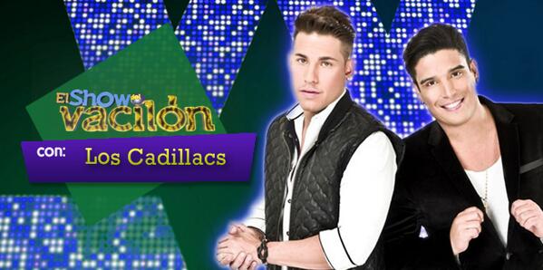 SANTOSYSUAREZ's tweet photo. Esta noche no se pierdan a @loscadillacs_ @luifercadillacs  @emiliovenezuela en @ElVacilonVV  http://t.co/l3WncwT0wC
