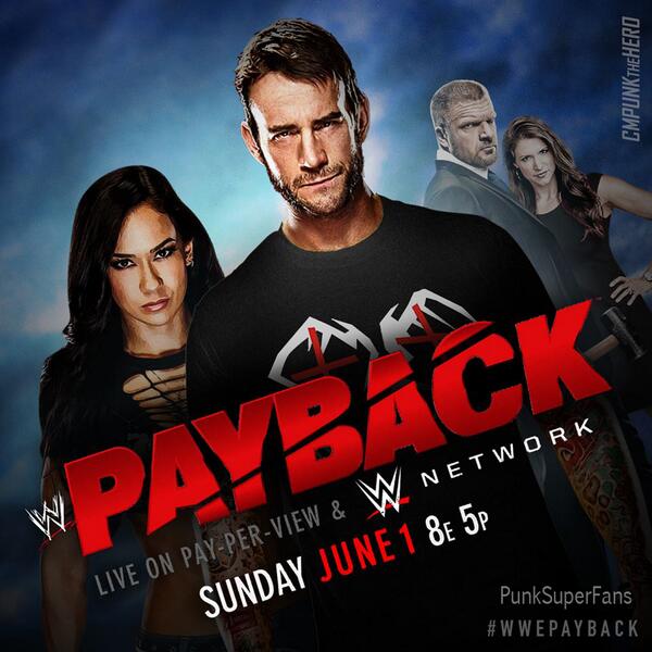 PunkSuperFans's tweet photo. Please!! Where Are You?
#WWE #WWEUniverse #WWENetwork 
#Payback #WWEPayback 
#CMPunk #AJLee 
@CMPunk @WWEAJLee http://t.co/j7Zwp8xYcP