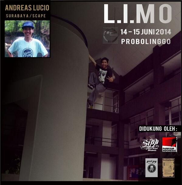 Yang Keempat, <a href="/AndreasLucivan/">Andreas Lucio Ivanno</a>  dari <a href="/parkoursurabaya/">scape_pksby</a> - Surabaya #Jamreg2014LIMO