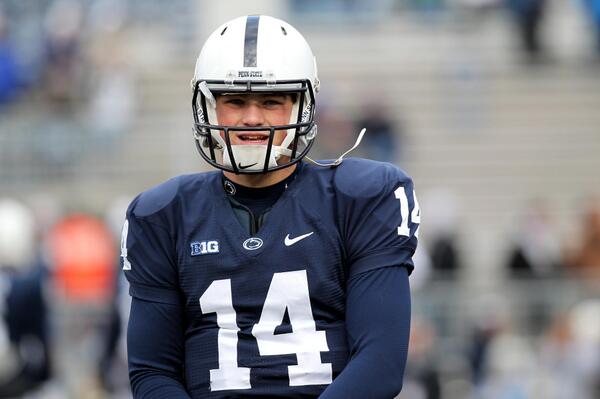 PennStateOnBTN's tweet photo. The QB with the most pro potential? One NFL writer says it @PennStateFball's Hackenberg - http://t.co/6b92j4QTcM http://t.co/OodoQ7b7rx