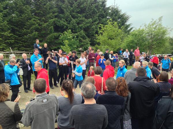 OPALlandegla's tweet photo. Its offically here! Welcome to Coed Llandegla #QBRCymru14 http://t.co/zxTfmbdue0