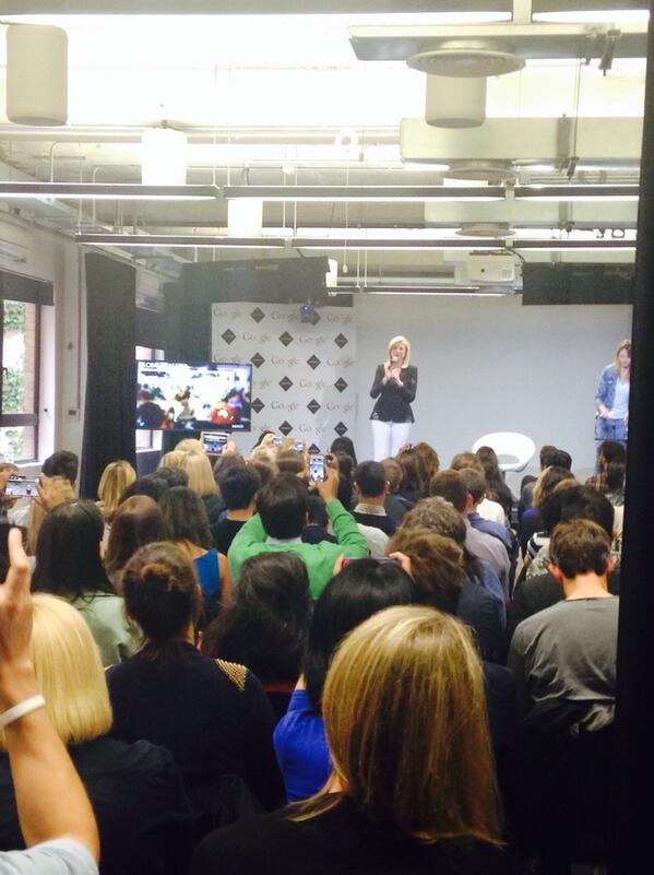 GoogleStartupUK's tweet image. And we&apos;re underway! #campustalks #thrive