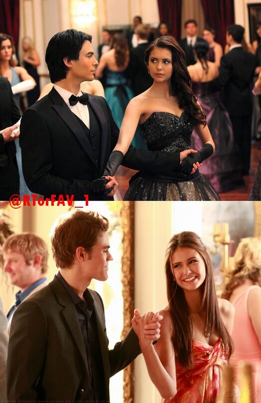 RTorFAV_1's tweet photo. REQUESTED
RT for Damon &amp; Elena (Delena)
FAV for Stefan &amp; Elena (Stelena) http://t.co/dPmkbuyi9t