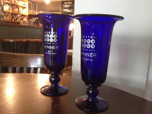 TownHouseBris's tweet photo. These are our beautiful @BristolGoodFood awards - thank you so much to everyone who voted for us, we're delighted! x http://t.co/Nib9bDFDUR
