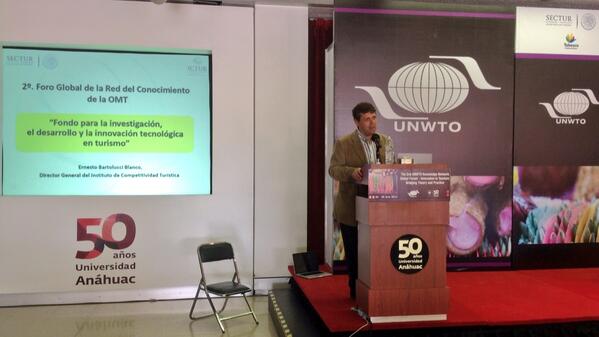 GasTurAnahuacMx's tweet photo. Presentación especial sobre fondos para la investigación en turismo por parte de @ProfBartolucci #unwtoknmexico http://t.co/Ots8rp5J5b