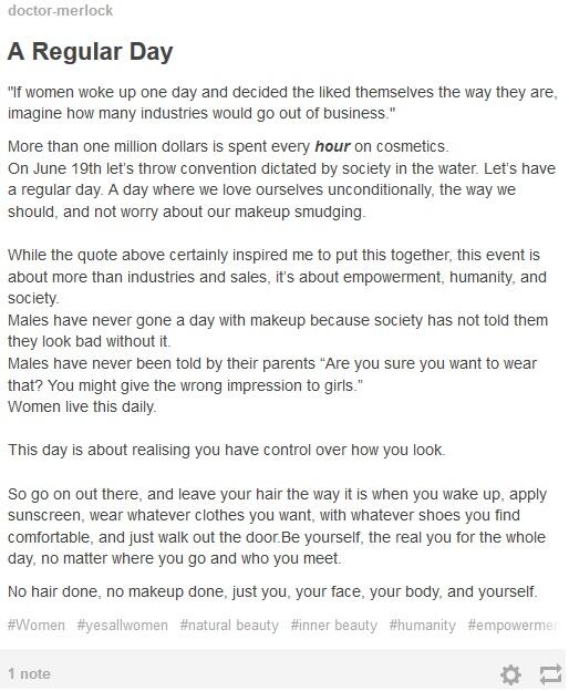 Love Yourself. RT <a href="/Doctor_MerLock/">Sanaya</a>: On June 19th, this is what I'll be doing. #NaturalBeauty #IDoWhatIWant