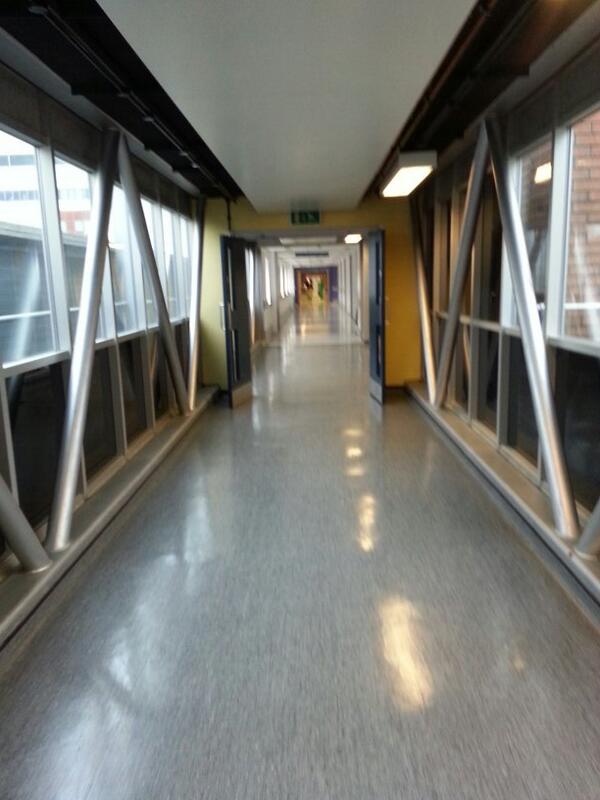 sweaty_stuff's tweet photo. I've sure walked this corridor a few times today! #STsS http://t.co/yhBAmReTTa