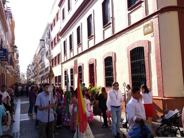 Ya está el paso en la calle.
