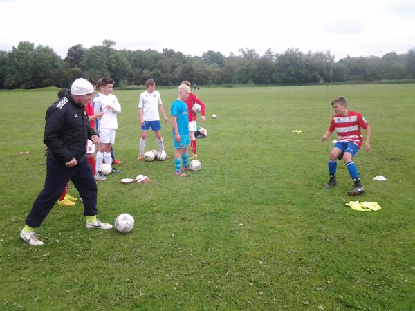kinvercolts's tweet photo. Kinver Colts first ever whitsun soccer camp, 5 hours each day of fitness, fun and football http://t.co/UpGwmP7kY2