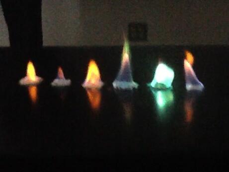 ReginaONeil13's tweet image. Fire rainbow! My students Nicole Davis and Mary Joens chose this one #chemistry #funexperiment #APChem