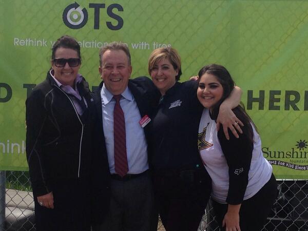 MichaelGravelle's tweet image. Great to see Lisa Sticca &amp;amp; @Tbauto gang at 5th annual Tire Take Back event supporting the Sunshine Foundation! #tbay