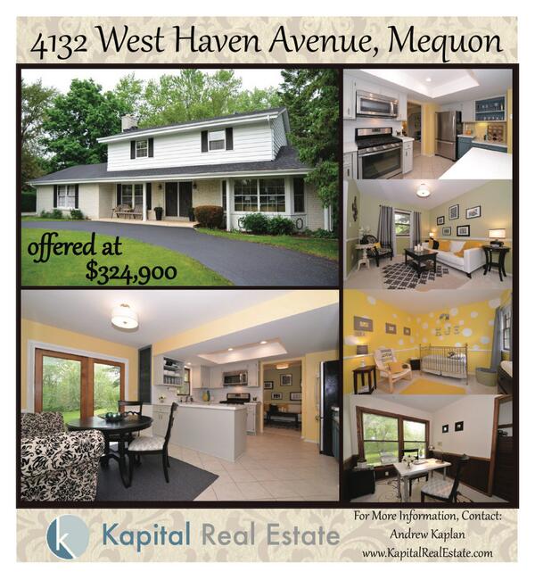 ForeclosuresWI's tweet image. This gorgeous home just went on the market in Mequon! Check it out today!