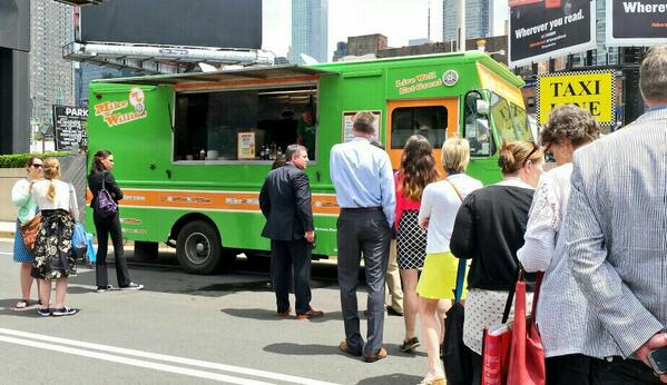 Big Bad Brisket and Lil Piggies from <a href="/mikenwillies/">Mike n Willies</a> - had to sneak out of #BEA14 for these yummy sliders!