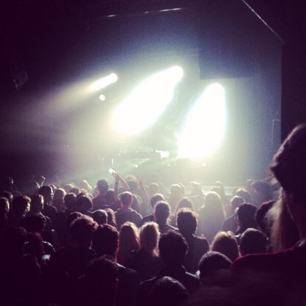electricMVMT's tweet photo. MVMT team in Paris last night checking out the @FuckButtons http://t.co/Ea1PgTp0e8