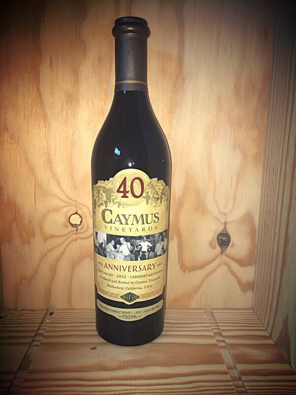 Buffalomarket1's tweet photo. Caymus 40th anniversary us here!!! #wine #Caymus @dtheriot112 @Buffalomarket1 http://t.co/py5Hkpyjzi