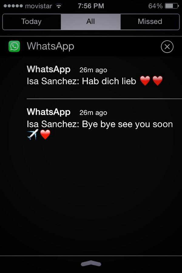patysanchez's tweet photo. Endlich 💜 @its_isasanchez http://t.co/2ptQp1EGKw