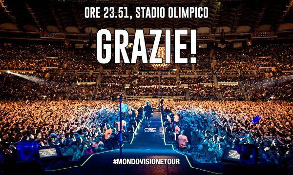 ligabue's tweet photo. #mondovisionetour Grazie! http://t.co/rwRyZ0fR3W