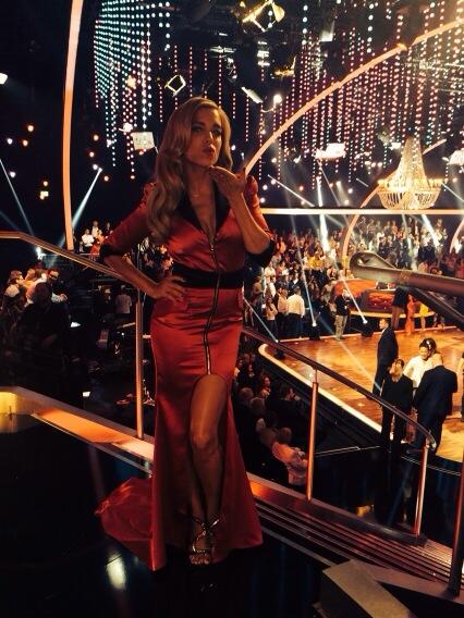MissSMeis's tweet photo. #letsdance2014 finale!!!!! Dress by #marcellvonberlin @serenagoldenbaum http://t.co/UFxSnFEhce