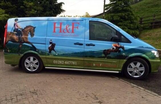 HayleyColwell's tweet photo. @PhillipsUK @PrintedHorse1 Feeling famous on H&amp;Ffeeds van! #StHippolytfeed #feedingtowin #lifesizeimages 😊 http://t.co/K1ev5VuO4h