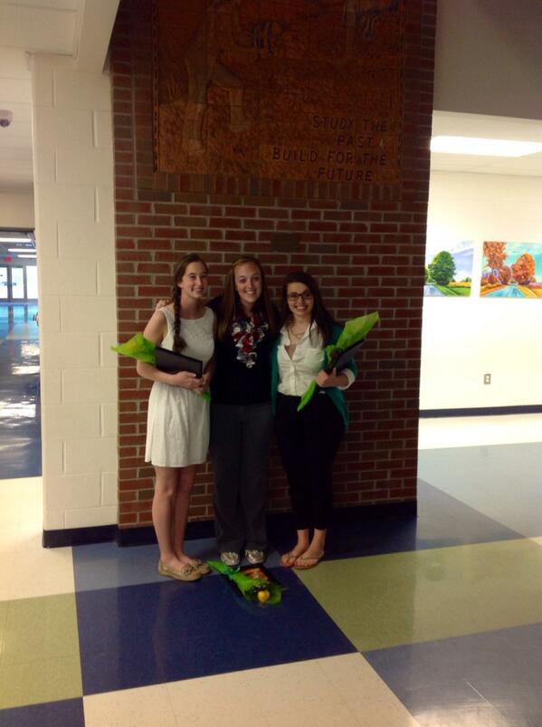 Officer Inductions this past week!  Picture featuring Vice President, ABC <a href="/paigerrss3/">Paige 🌟🌸</a> and President <a href="/taylorhufford/">Taylor Leigh Hufford</a>