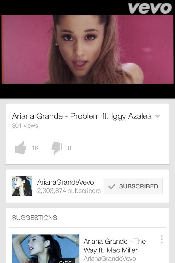 btszn's tweet image. SLAY #problemvideo #ProblemVideoOnVevo @arianagrande