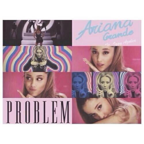ecesavkin's tweet image. @ArianaGrande i'm so happy it's finally out!!!🙈💗 i love it! #ProblemIsOut