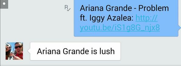iamchloeellen's tweet image. Bae
@ArianaGrande #problemvideotoday #ProblemOutNow