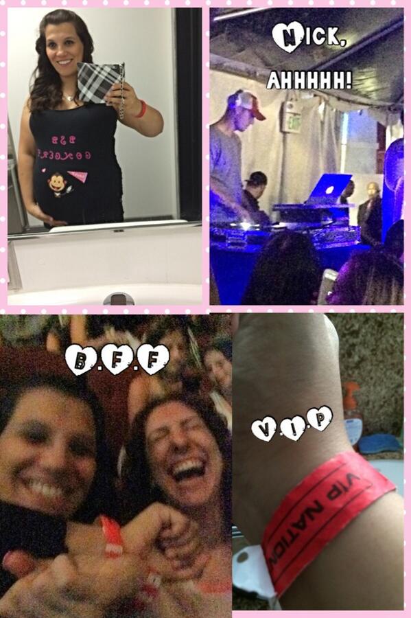 Diva61408's tweet image. Amazing and epic night with #BSBLiveTweet #BSB . #afterpart #8 months Preggo with baby girl