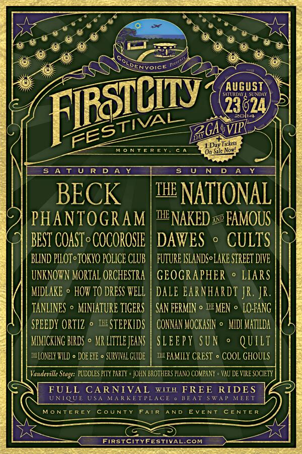 thelonelywild's tweet photo. We're playing @FirstCityFest on Sat, Aug 23rd w/ @beck headlining! Tix: http://t.co/OTz4C1xxK2 #fcf2014 http://t.co/BphPnGp9Hq