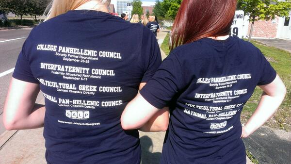 FSLatWMU's tweet photo. Are you ready? #GoGreekWMU14 http://t.co/1NKtMvPguy