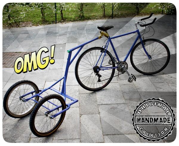 andreabiffi's tweet photo. the Biga, a DIY bike trailer http://t.co/lN7i0764sg #imadeit #pixlrcontest http://t.co/QZ8pmhXkLc