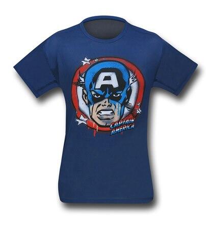 SuperHeroStuff's tweet photo. #PAYDAY #PAYDUMP: Breathe Easy in the #CaptainAmerica Polymesh #Tshirt! Get it Now: http://t.co/AF5baLn6Ct http://t.co/Pu7CT9Ajuw