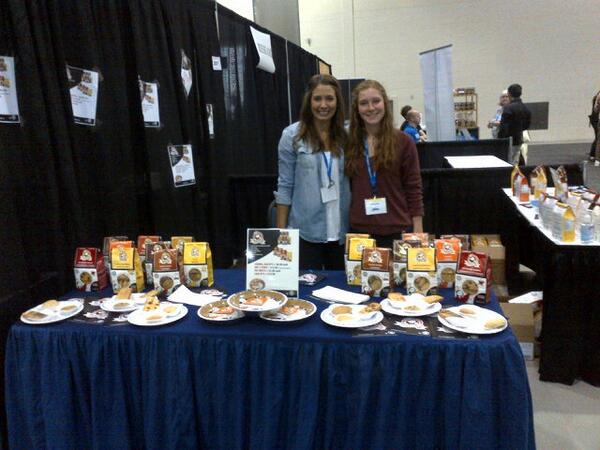 CCAceliac's tweet photo. Say hello to the lovely ladies holding down the fort at the @PatsyPie booth at @CalgaryCeliac #CeliacStomp! #celiac http://t.co/e4IU5UTdrp